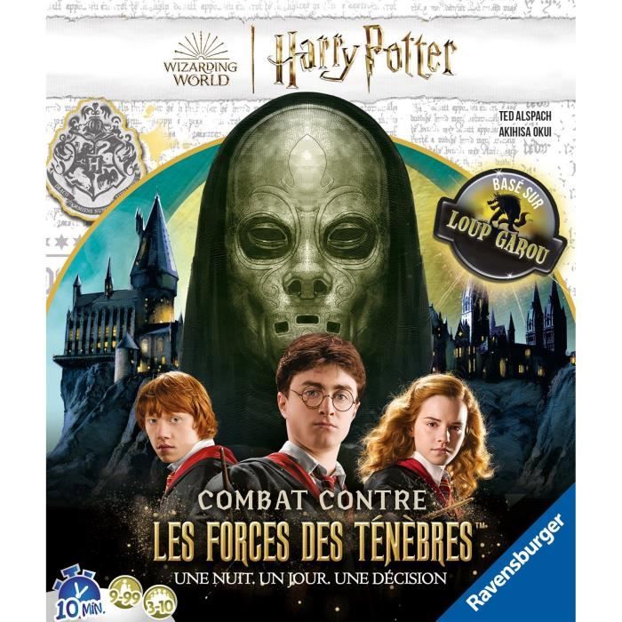 Jeux de société Harry Potter Combat contre les forces de ténebres, basé sur le jeu Loup-Garou, Des 9 Ans, Ravensburger, 27354