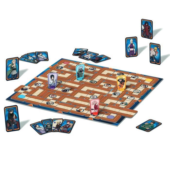 Labyrinthe Naruto, jeux de société, Naruto Shippuden, Des 7 ans, 27557, Ravensburger
