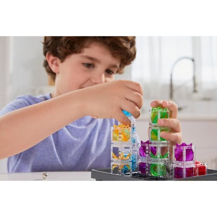 Gravity Maze jeu de logique, Casse-tete, Circuit-bille-Construction, 60 défis, des 8 ans-Ravensburger, 76433, ThinkFun