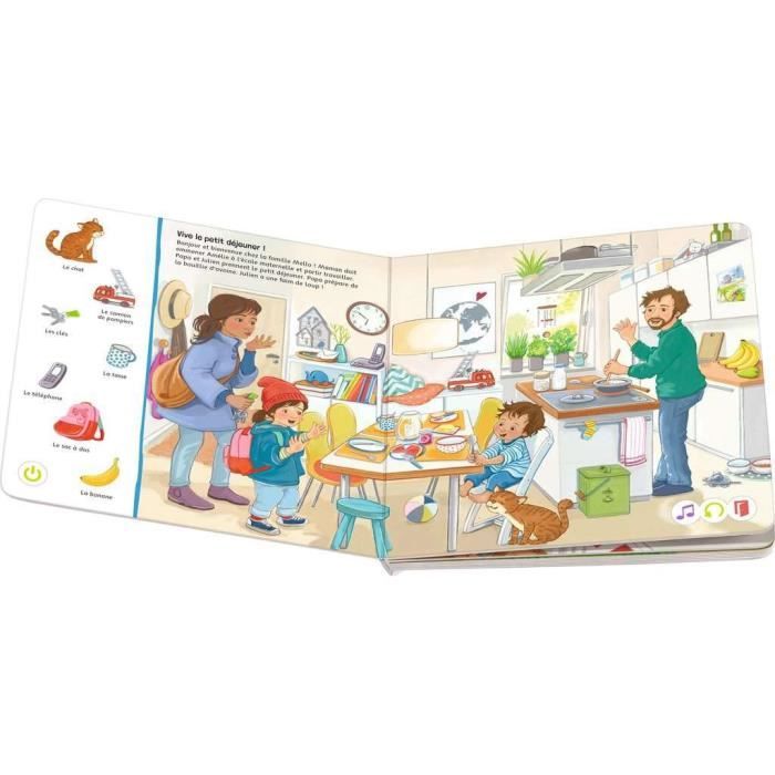 tiptoi Cherche et trouve Mon Monde, Livre interactif, Jeu éducatif électronique, sans écran-A partir de 2 ans-13099008, Ravensburge