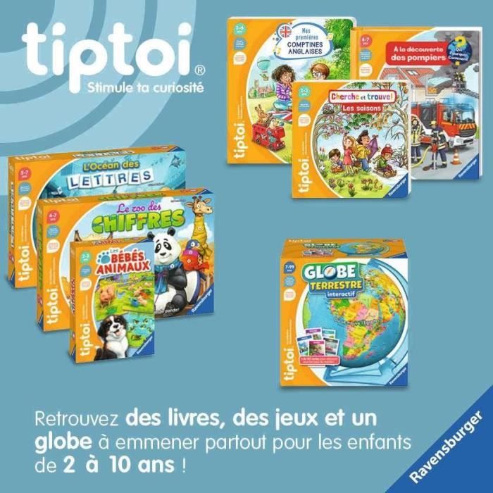 tiptoi, Livre interactif, Mes premieres comptines anglaises, 3 ans, 13099011, Ravensburger