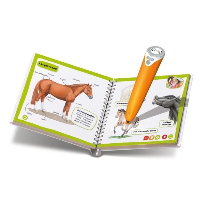 tiptoi, Livre interactif, Mini Doc' Les chevaux et poneys, 4 ans, 13099020, Ravensburger