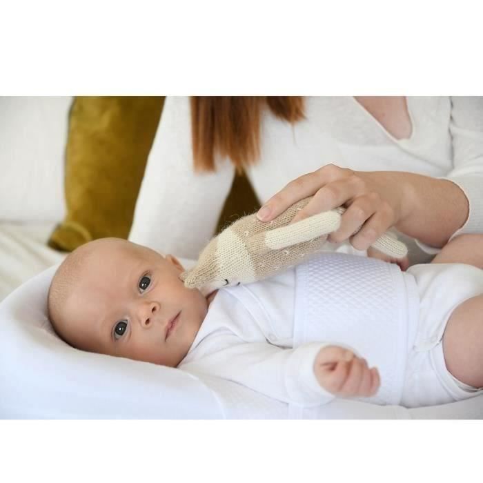 Red castle/ Cocoonababy- Fleur de coton Blanc