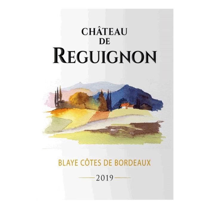 Château de Reguignon 2019 Blaye Côtes de Bordeaux - Vin rouge de Bordeaux