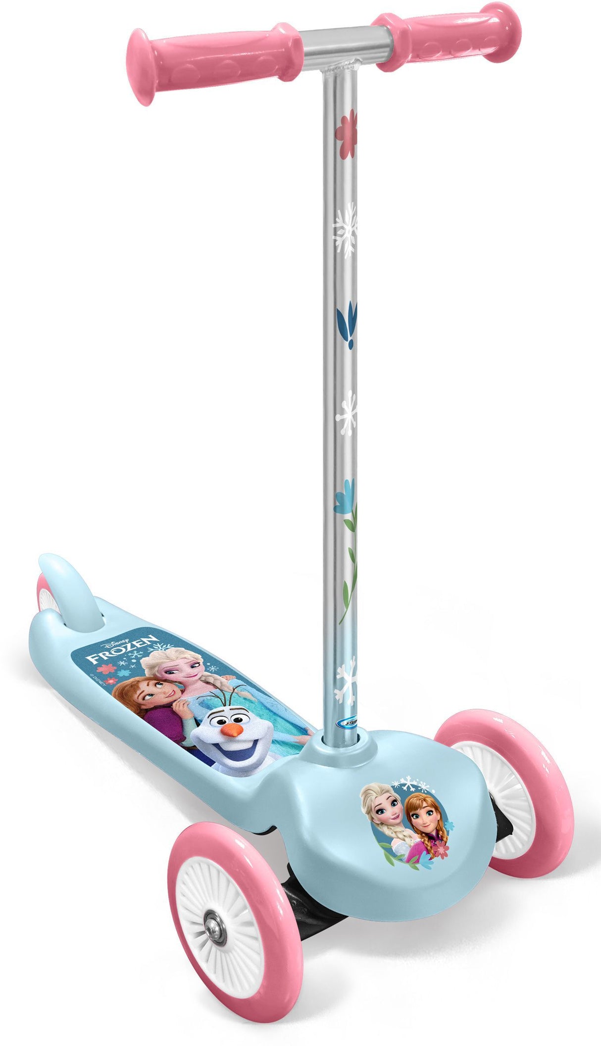 Trottinette enfant steering - LA REINE DES NEIGES - RN246045 - 3 roues - Bleu