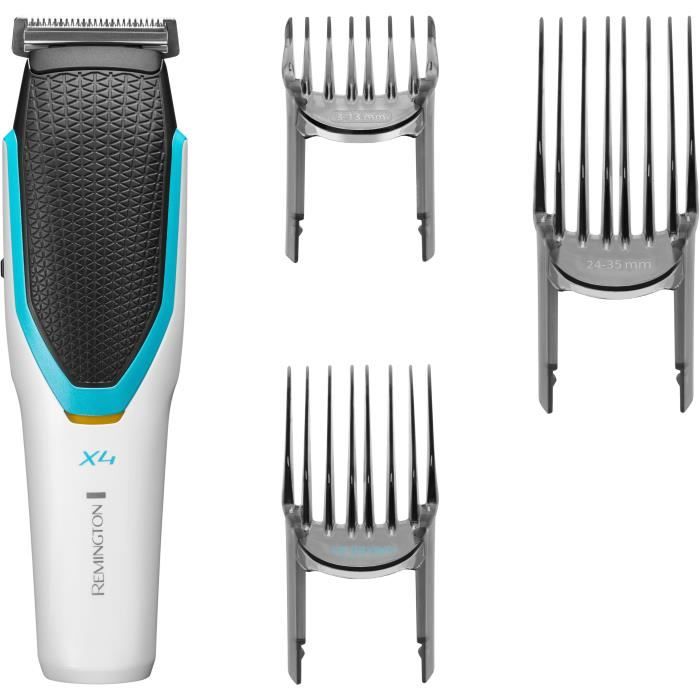 Tondeuse cheveux - REMINGTON - HC4000 X4 Power Xseries - 60 min - Blanc / Bleu