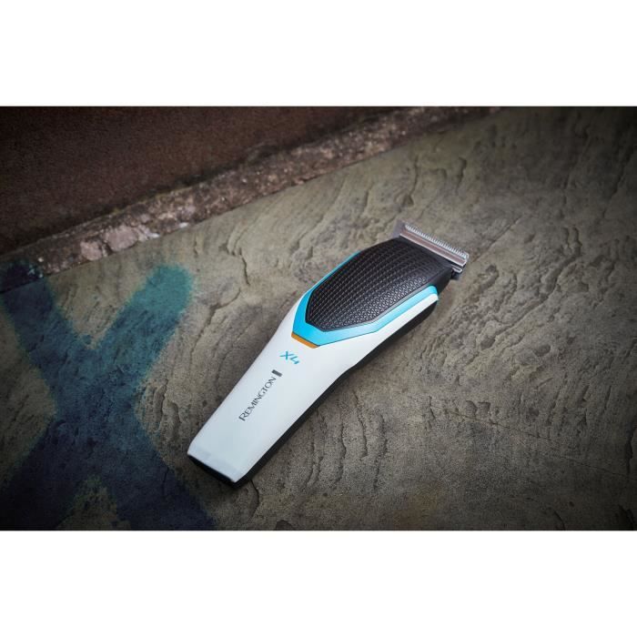 Tondeuse cheveux - REMINGTON - HC4000 X4 Power Xseries - 60 min - Blanc / Bleu