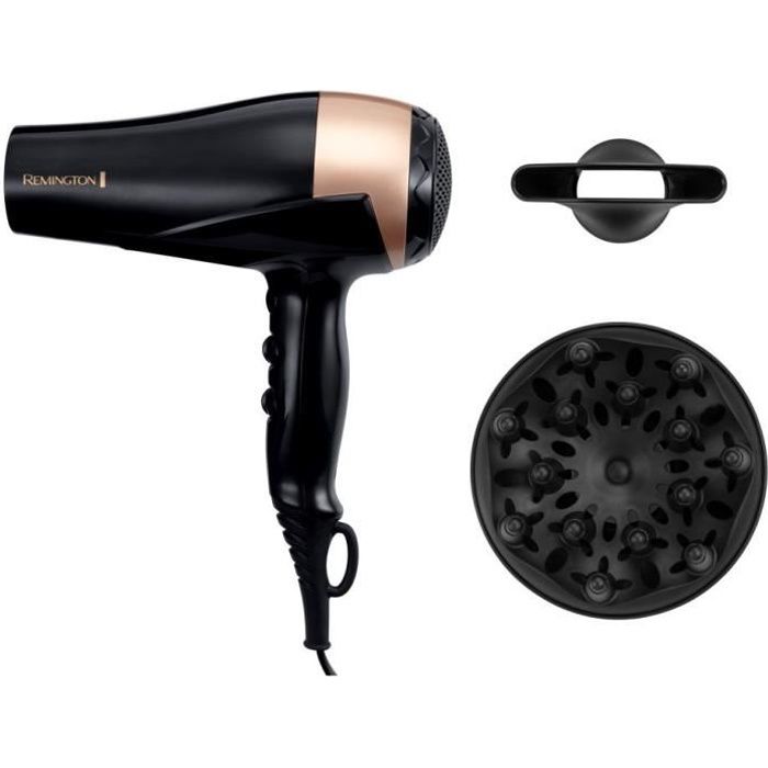 Seche-cheveux Remington D6098 - 2200W Ionique - Brillance Cheveux Naturels et ColorÈs