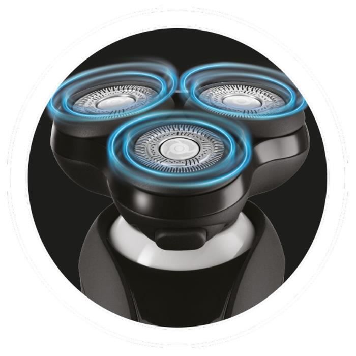 Rasoir Èlectrique Remington XR1750 X5 LIMITLESS - Technologie Pivot Ball 360∞, 3 Tetes Flexibles, Confort, Wet&Dry, Sans Fil