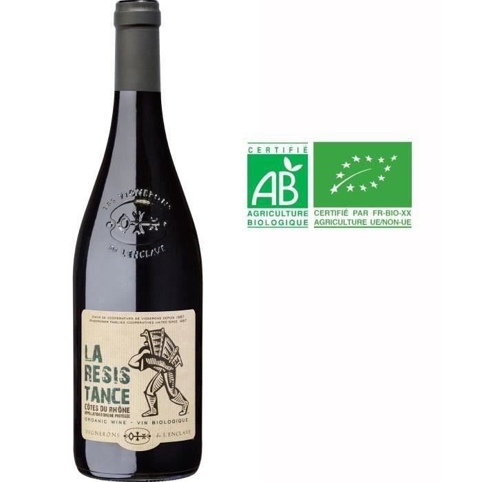 BIB 3L La Résistance Vignerons de l'Enclave Côtes du Rhône - Vin rosé de la Vallée du Rhône - Bio