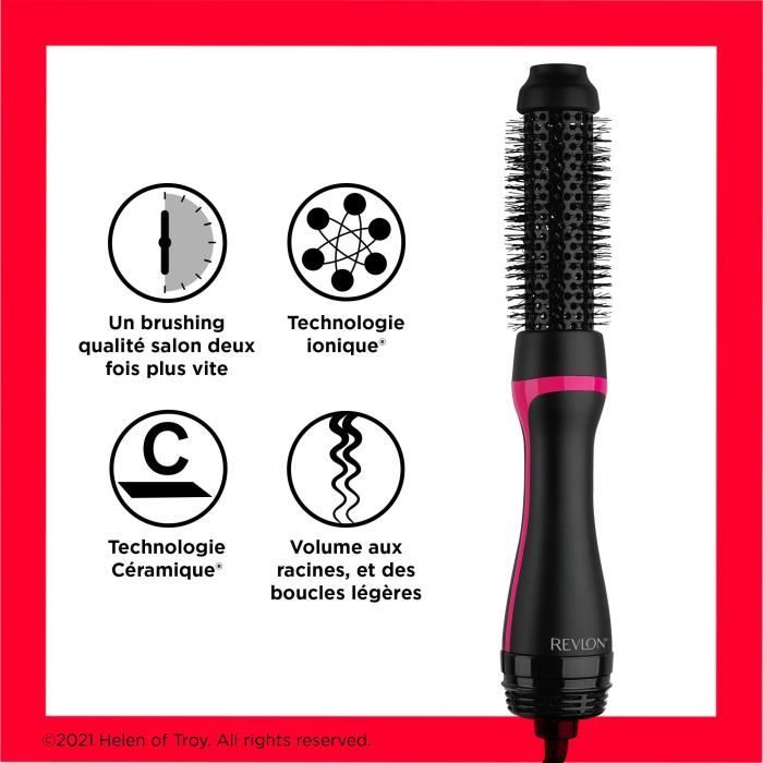Brosse sÈchante et coiffante - REVLON - RVDR5292E - One Step Style Booster - Ronde 38 mm