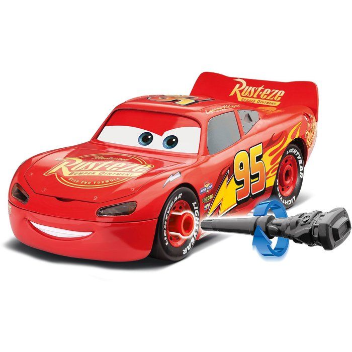 Voiture a construire - REVELL - Build & Play - CARS - Flash Mc Queen - Sons et lumieres - Des 4 ans