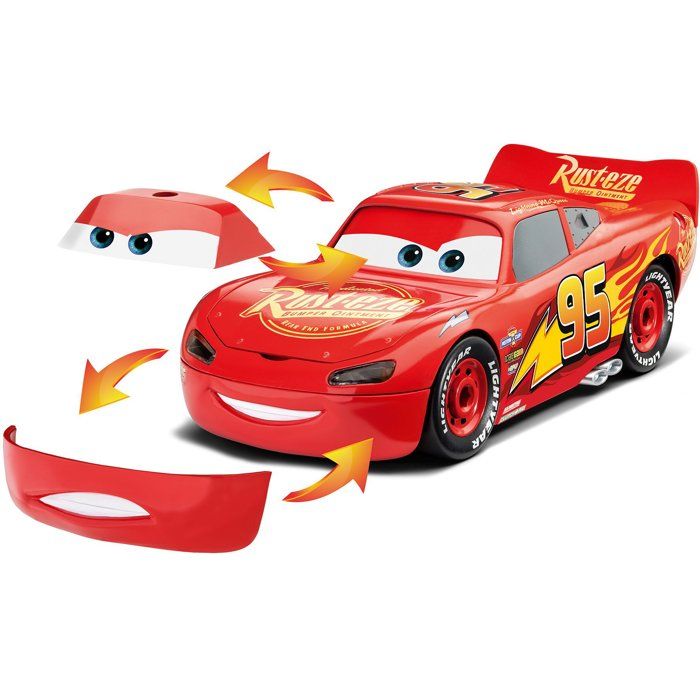 Voiture a construire - REVELL - Build & Play - CARS - Flash Mc Queen - Sons et lumieres - Des 4 ans