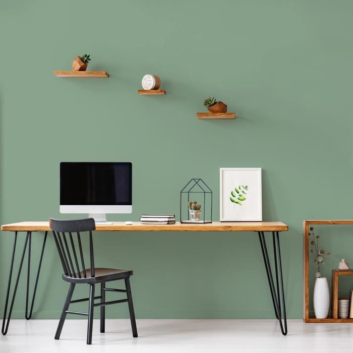 Peinture Intérieure - Vert Simsun - 2,5L - Haute Opacité - Lessivable