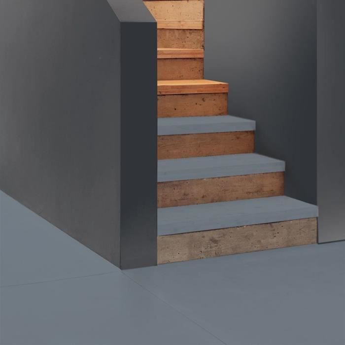 Peinture sol haute rÈsistance satin gris loft 2,5L Ripolin