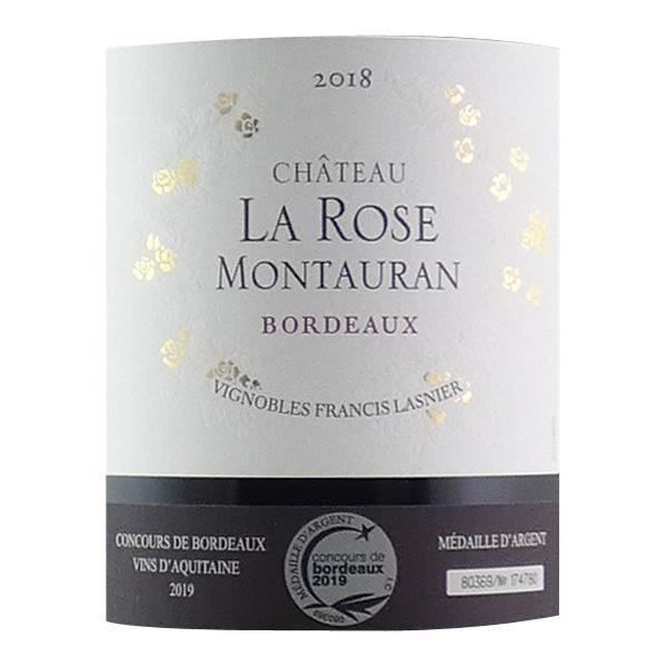 Magnum Château La Rose Montauran 2018 Bordeaux - Vin rouge de Bordeaux