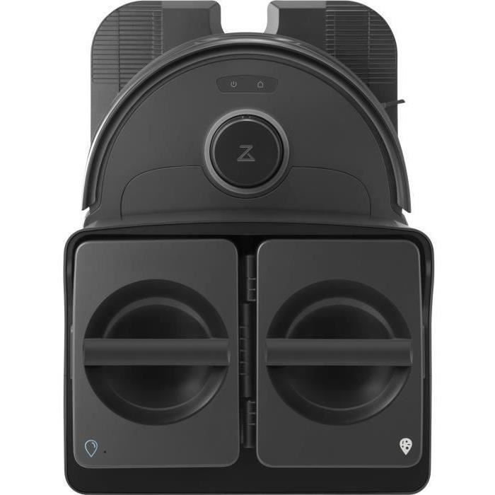Roborock QRevo Plus BLACK - Aspirateur Robot Laveur avec Station - Serpillere extensible - Puissance 7 000 Pa