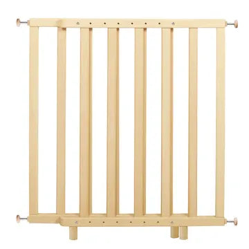 Barriere de sécurité bébé - ROBA - Pour porte et escalier - De 62 a 106 cm - Bois naturel