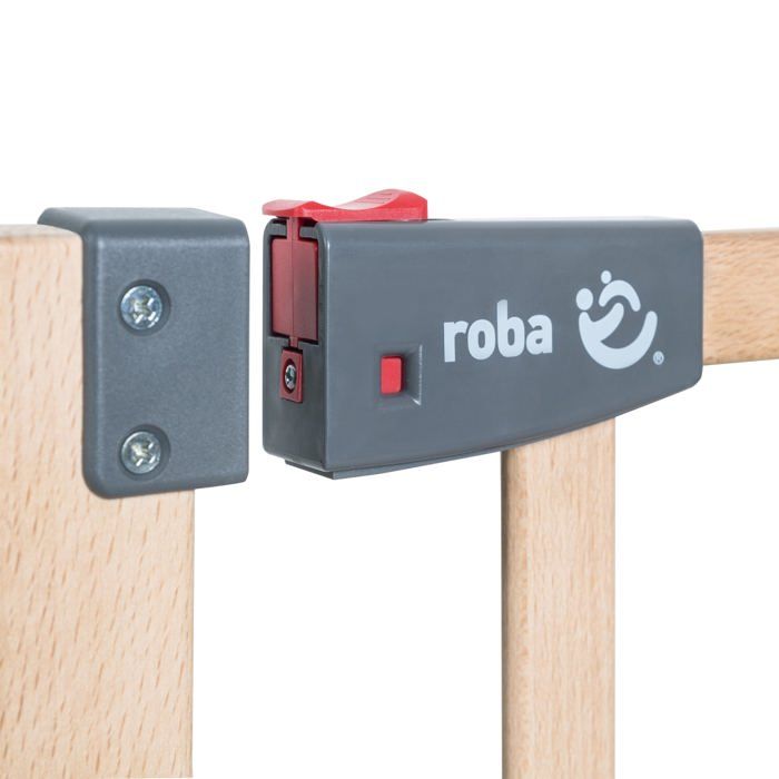 Barriere de Sécurité Bébé Safety Up pour Porte - ROBA - Largeur Réglable de 70 - 118.5 cm