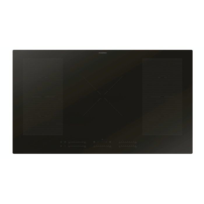Plaque de cuisson induction ROSIERES RIFS954MCTT - Double flex + 1 zone 28cm - 5 foyers - 7400 W - L 90cm