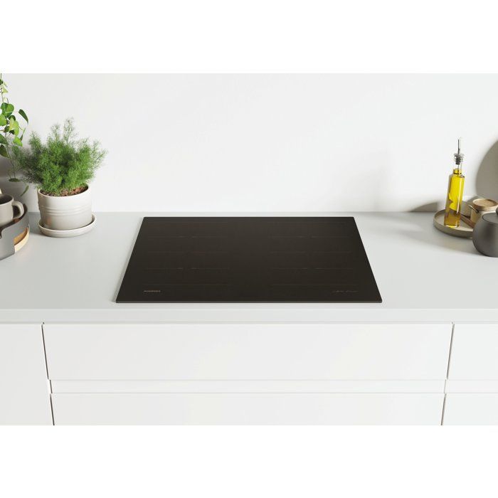 Plaque de cuisson induction ROSIERES RIFS744SCA - Double full zone - 4 foyers - 7400 W - L 70 cm - Fabrication française