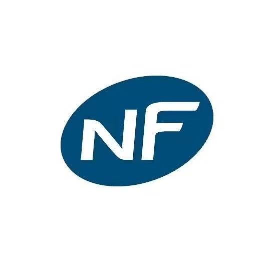 Kit mécanisme de chasse d'eau a bouton poussoir - ROUSSEAU - Certifié NF - Réglable - Compatible double débit - Finition chromée