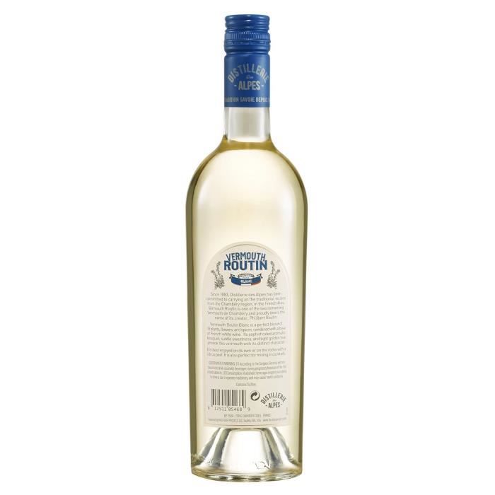 Routin - Vermouth - Blanc - 16,9% Vol. - 75 cl