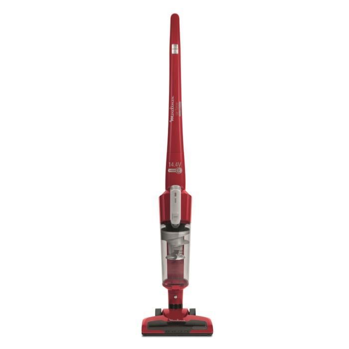 ROWENTA Air Force Light Aspirateur balai sans fil, LÈger, Tete d'aspiration avec Èclairage Led, Autonomie 30 min RH6543WH