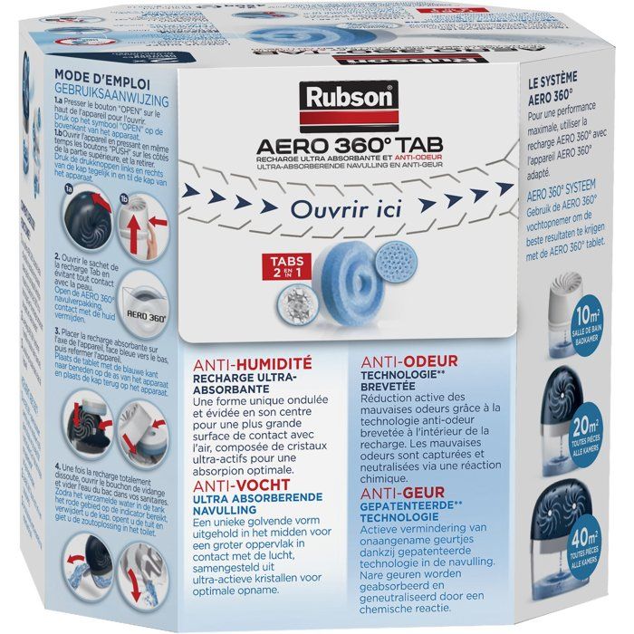 Recharge AERO 360 Recharge Neutre Lot de 2