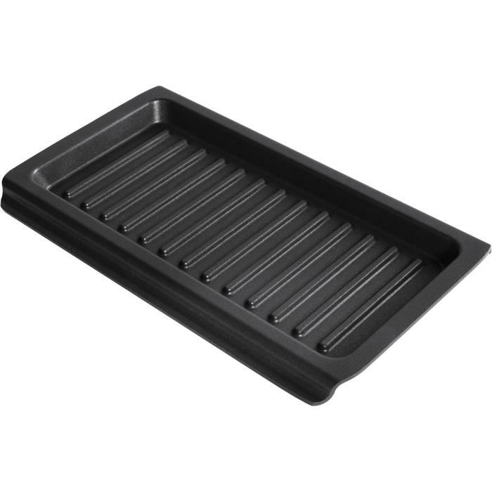 Appareil a sandwich 3 en 1 - Russell Hobbs 26810-56 - 750 W - 3 plaques amovibles - Noir mat / Acier