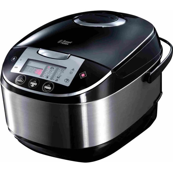 Multicuiseur 5L - Russell Hobbs 21850-56 - 5 L - 11 programmes - Acier inoxydable - DÈpart diffÈrÈ 24 h - 900 W - Noir