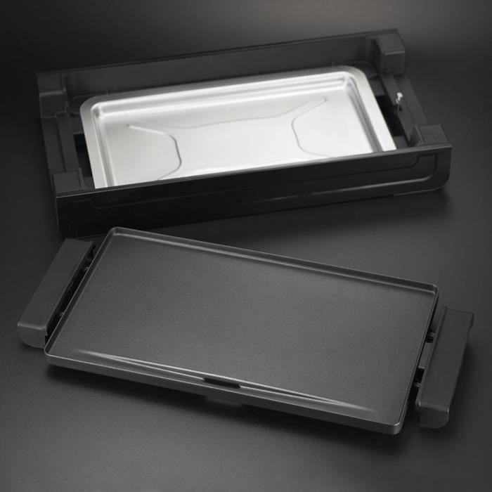 Plancha RUSSELL HOBBS - 22550-56 - Surface de cuisson 45x25cm - Jusqu'a 230°C - Plaque amovible - 2400 W