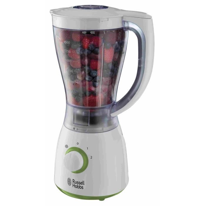 Blender - RUSSELL HOBBS - Explore 22250-56 - 500 W - Bol 1,5 L - 2 vitesses + pulse - Pieds antidÈrapants
