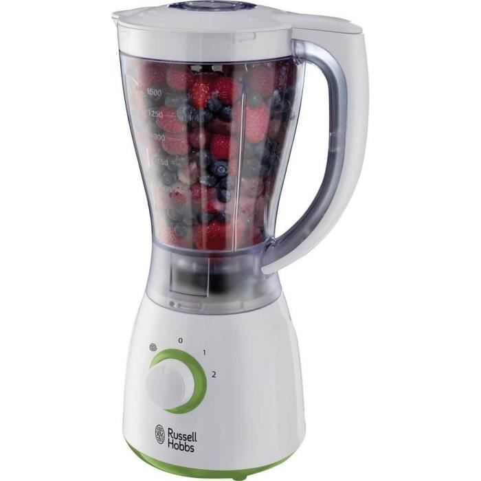 Blender - RUSSELL HOBBS - Explore 22250-56 - 500 W - Bol 1,5 L - 2 vitesses + pulse - Pieds antidérapants