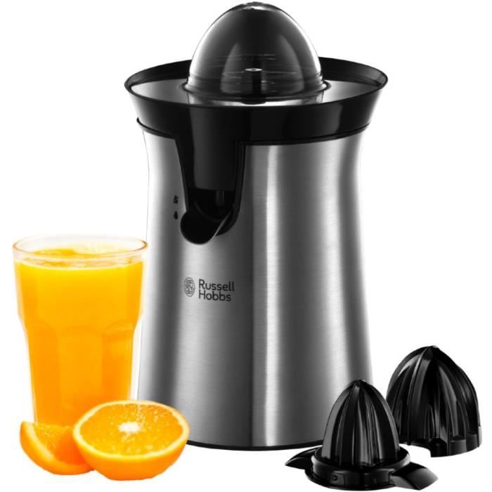Presse-agrumes Èlectrique RUSSELL HOBBS 22760-56 - 2 cÙnes interchangeables - Jus de fruit frais rapide