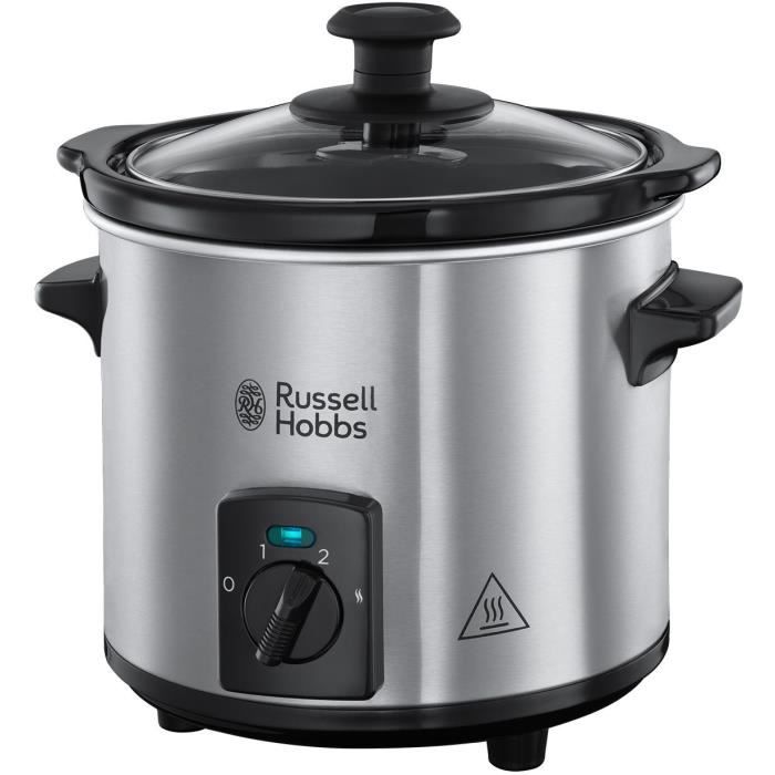 Mijoteuse RUSSELL HOBBS - 25570-56 - Capacité 2L - Cuve amovible céramique - 3 programmes de cuisson - 145W