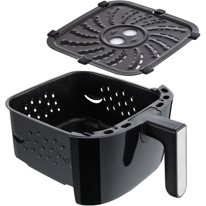 Friteuse a air - RUSSELL HOBBS - SatisFry Medium 4L - 27160-56 - 1350 W - 4 L - 10 programmes - Noir