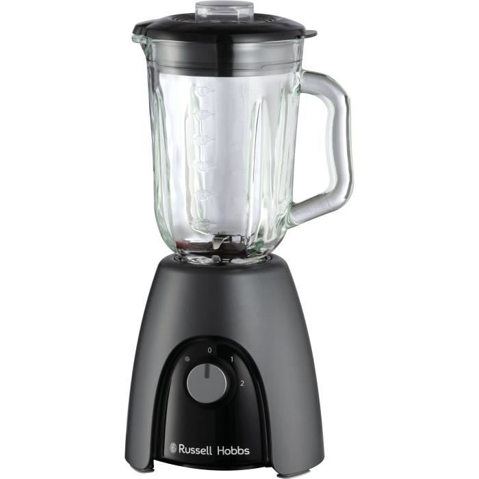 Blender - RUSSEL HOBBS - Desire Matte Charcoal - 650 W - 2 vitesses + Pulse - Noir