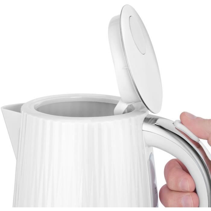 Bouilloire - RUSSELL HOBBS - EDEN - 2400 W - 1,7 L - Blanc
