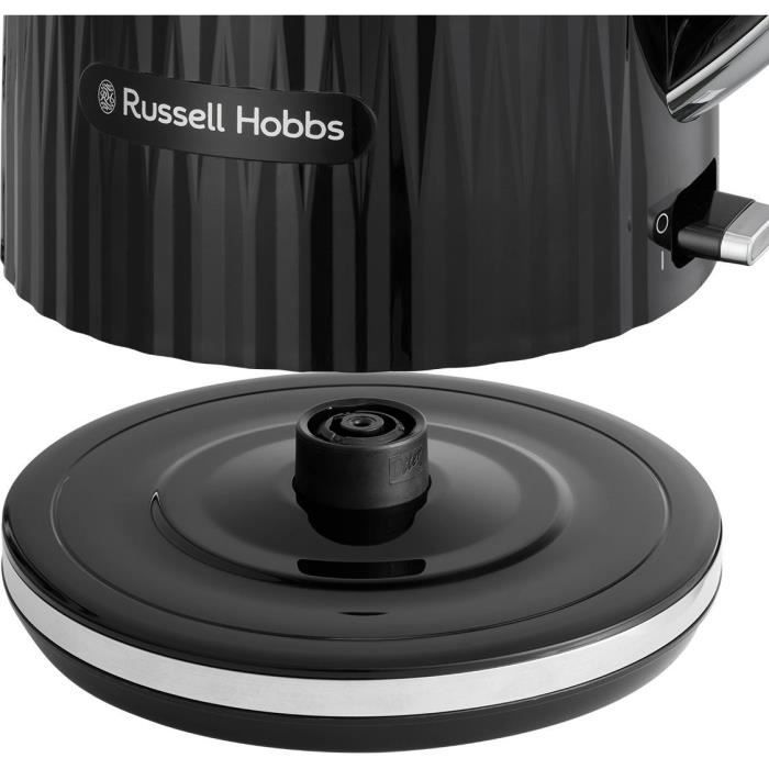 Bouilloire - RUSSELL HOBBS - EDEN - 2400 W - 1,7 L - Noir