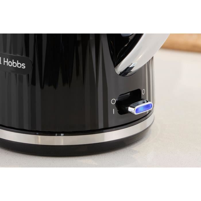 Bouilloire - RUSSELL HOBBS - EDEN - 2400 W - 1,7 L - Noir