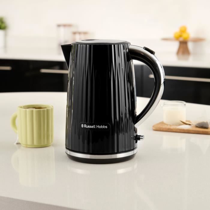 Bouilloire - RUSSELL HOBBS - EDEN - 2400 W - 1,7 L - Noir
