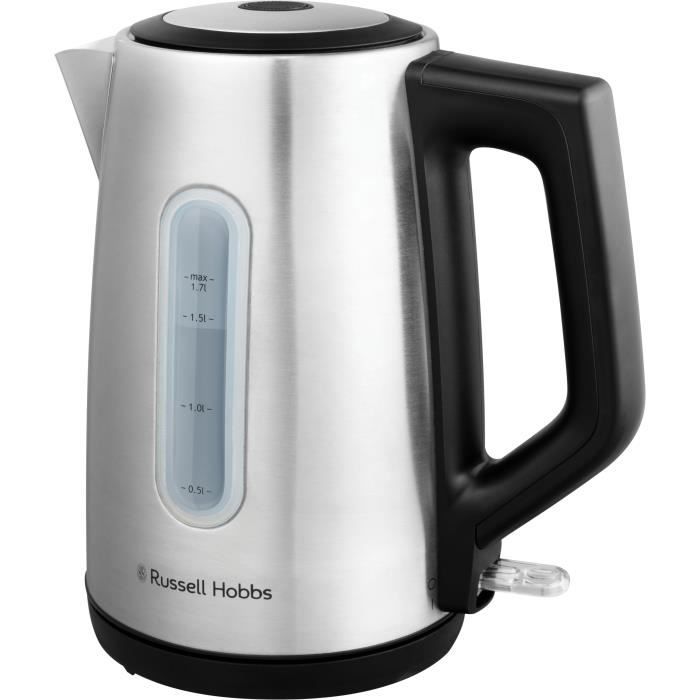 Bouilloire - RUSSELL HOBBS - HEATON - 2400 W - 1,7 L - Inox