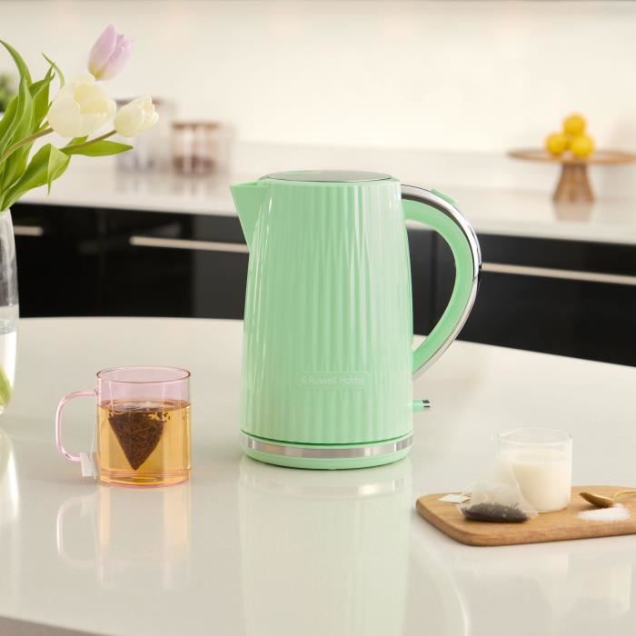 Bouilloire - RUSSELL HOBBS - EDEN - 2400 W - 1,7 L - Pistachio