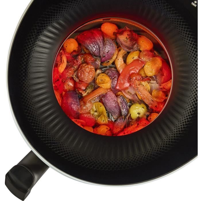 Friteuse sans huile RUSSELL HOBBS - SatisFry Air Panoramic 27420-56 - Capacité 5L - 10 programmes de cuisson - 1500W - Cream