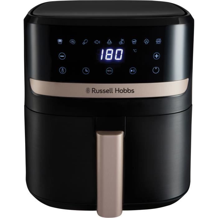 Friteuse sans huile RUSSELL HOBBS - SatisFry 27620-56 - Capacité 5,5L - 9 programmes de cuisson - 1500W