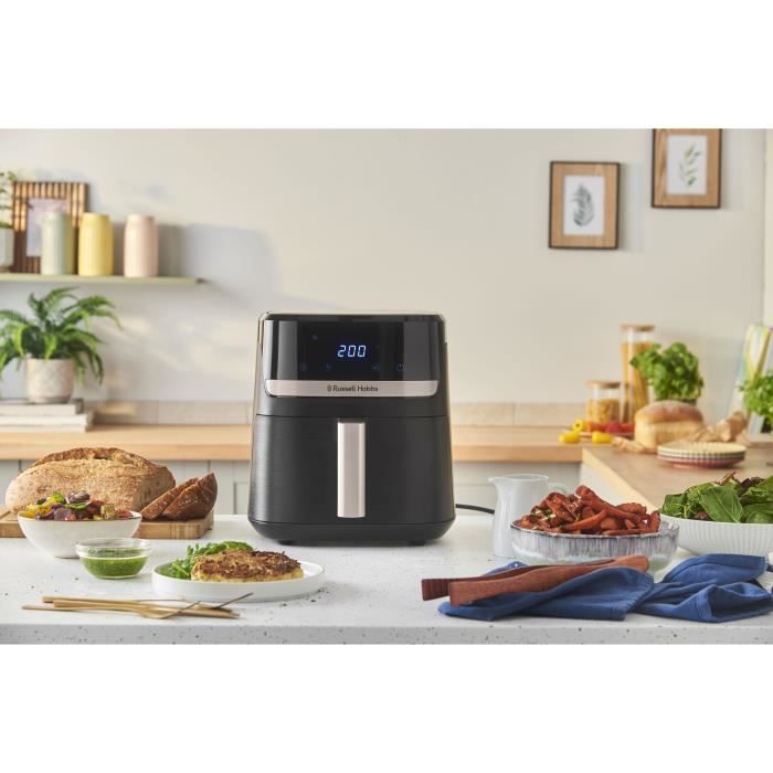 Friteuse sans huile RUSSELL HOBBS - SatisFry 27620-56 - Capacité 5,5L - 9 programmes de cuisson - 1500W