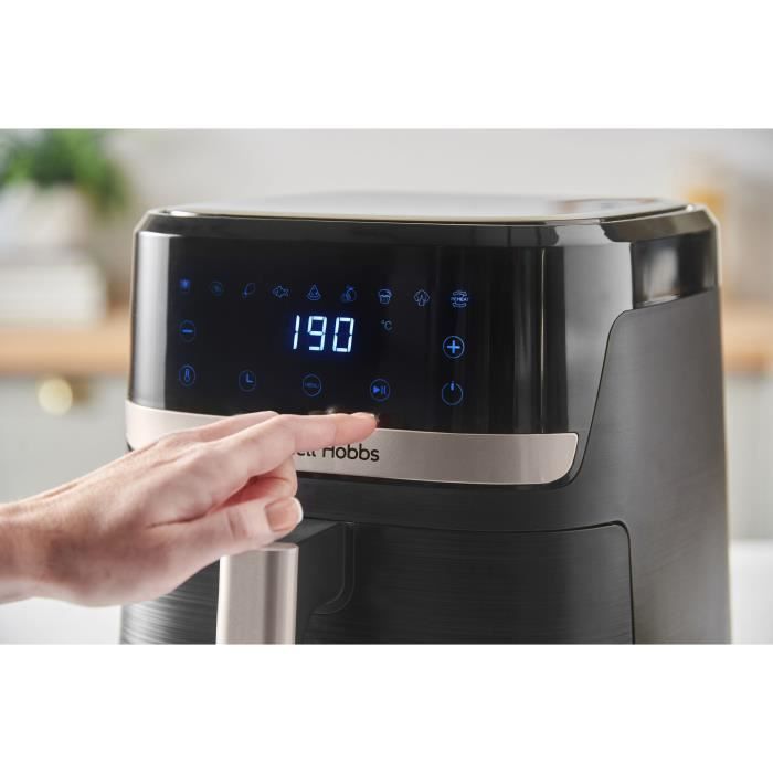 Friteuse sans huile RUSSELL HOBBS - SatisFry 27620-56 - Capacité 5,5L - 9 programmes de cuisson - 1500W