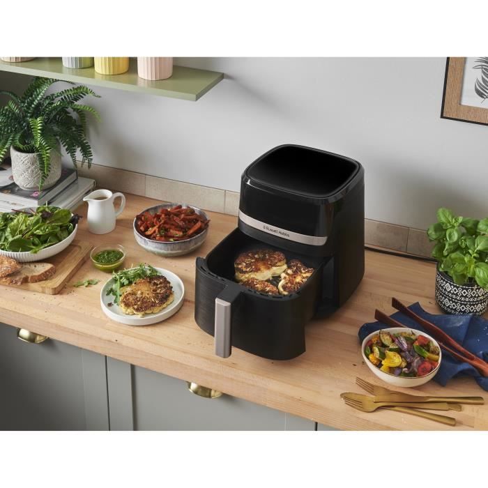 Friteuse sans huile RUSSELL HOBBS - SatisFry 27620-56 - Capacité 5,5L - 9 programmes de cuisson - 1500W