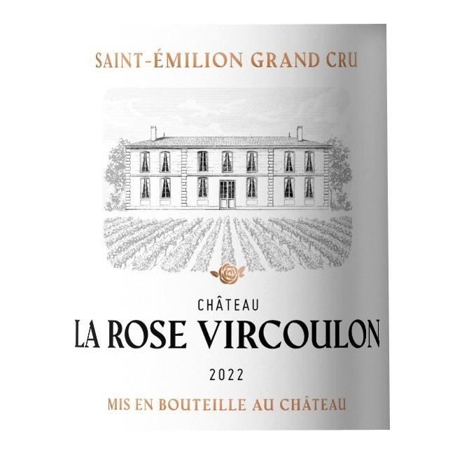 Château La Rose Vircoulon 2022 Saint-Emilion Grand Cru - Vin rouge de Bordeaux